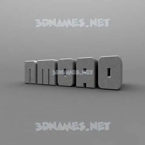 nmoao in Solid Grey style - 3D name wallpaper nmoao in Solid Grey style - 3D name wallpaper