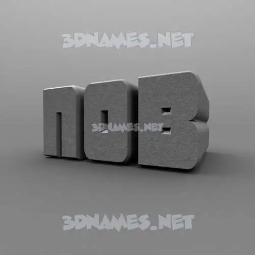 nob in Solid Grey style - 3D name wallpaper nob in Solid Grey style - 3D name wallpaper