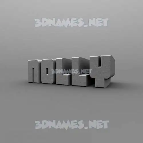 nolly in Solid Grey style - 3D name wallpaper nolly in Solid Grey style - 3D name wallpaper