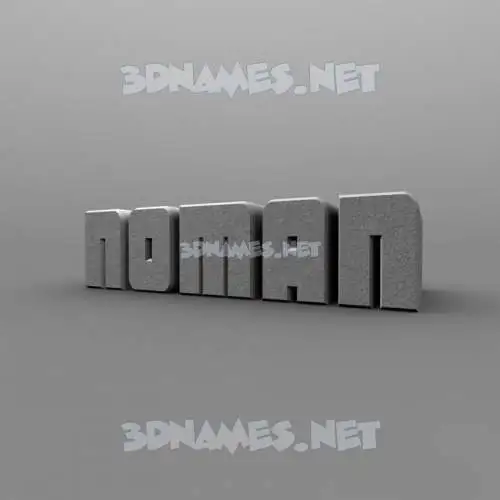 noman in Solid Grey style - 3D name wallpaper noman in Solid Grey style - 3D name wallpaper