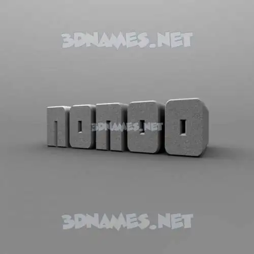 nonoo in Solid Grey style - 3D name wallpaper nonoo in Solid Grey style - 3D name wallpaper