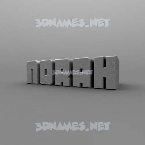 norah in Solid Grey style - 3D name wallpaper norah in Solid Grey style - 3D name wallpaper