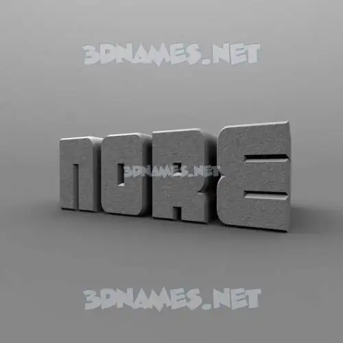 nore in Solid Grey style - 3D name wallpaper nore in Solid Grey style - 3D name wallpaper