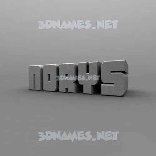 norys in Solid Grey style - 3D name wallpaper norys in Solid Grey style - 3D name wallpaper