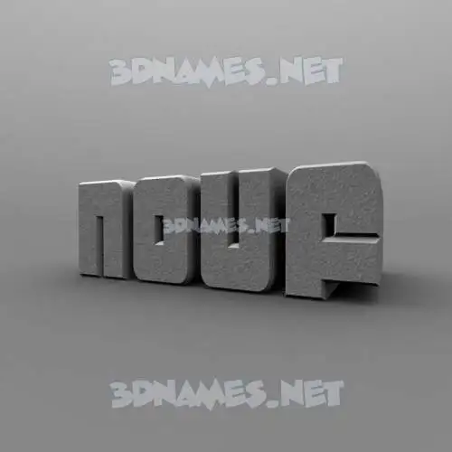 nouf in Solid Grey style - 3D name wallpaper nouf in Solid Grey style - 3D name wallpaper