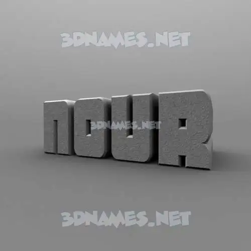 nour in Solid Grey style - 3D name wallpaper nour in Solid Grey style - 3D name wallpaper