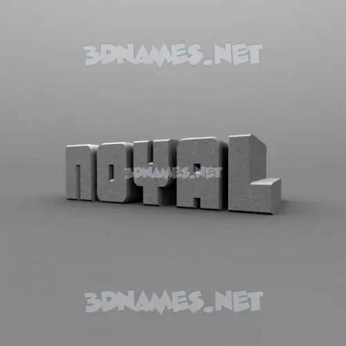noyal in Solid Grey style - 3D name wallpaper noyal in Solid Grey style - 3D name wallpaper