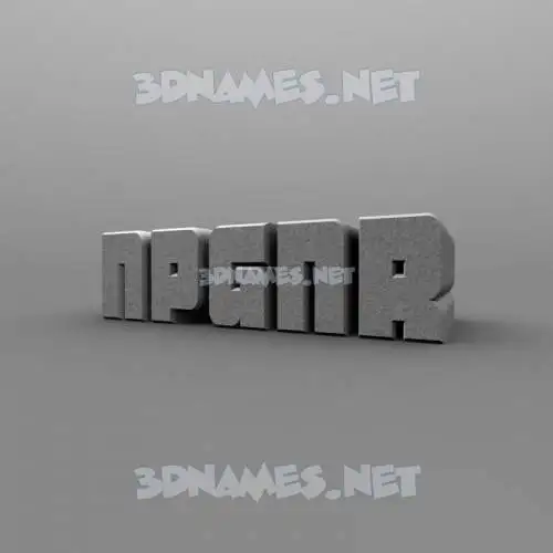 npgnr in Solid Grey style - 3D name wallpaper npgnr in Solid Grey style - 3D name wallpaper