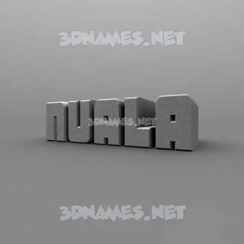 nuala in Solid Grey style - 3D name wallpaper nuala in Solid Grey style - 3D name wallpaper