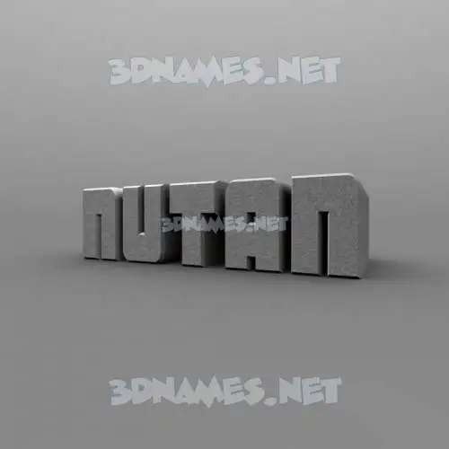 nutan in Solid Grey style - 3D name wallpaper nutan in Solid Grey style - 3D name wallpaper