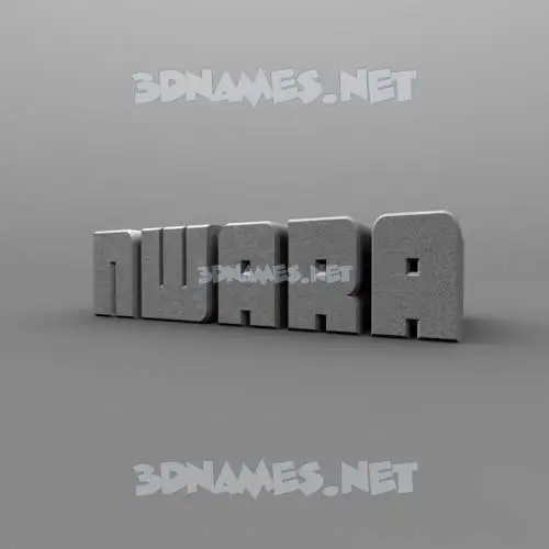 nwara in Solid Grey style - 3D name wallpaper nwara in Solid Grey style - 3D name wallpaper