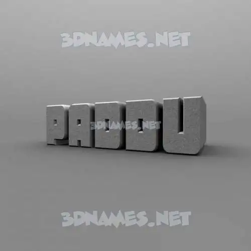 paddu in Solid Grey style - 3D name wallpaper paddu in Solid Grey style - 3D name wallpaper