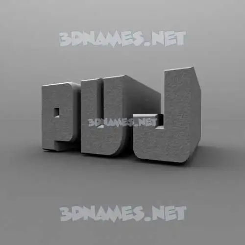 pvj in Solid Grey style - 3D name wallpaper pvj in Solid Grey style - 3D name wallpaper