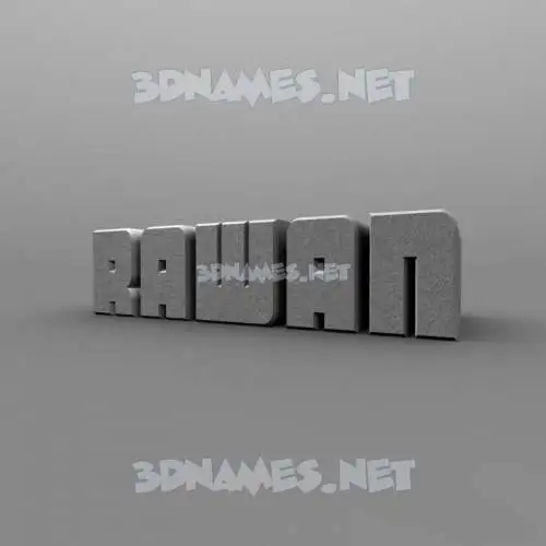 rawan in Solid Grey style - 3D name wallpaper rawan in Solid Grey style - 3D name wallpaper