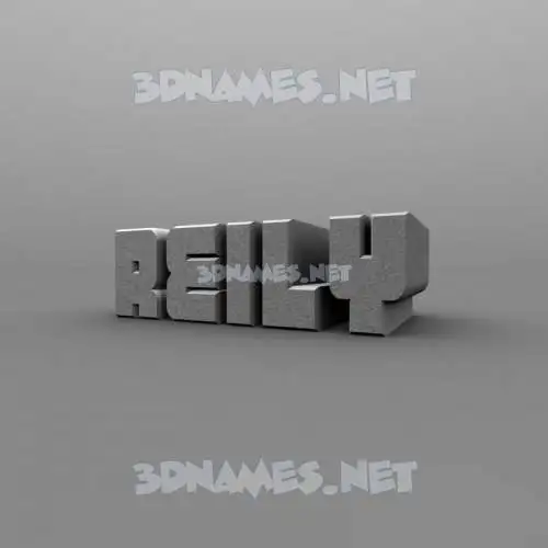 reily in Solid Grey style - 3D name wallpaper reily in Solid Grey style - 3D name wallpaper