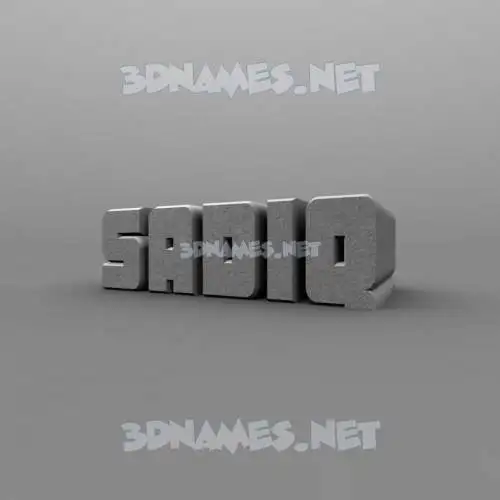 sadiq in Solid Grey style - 3D name wallpaper sadiq in Solid Grey style - 3D name wallpaper