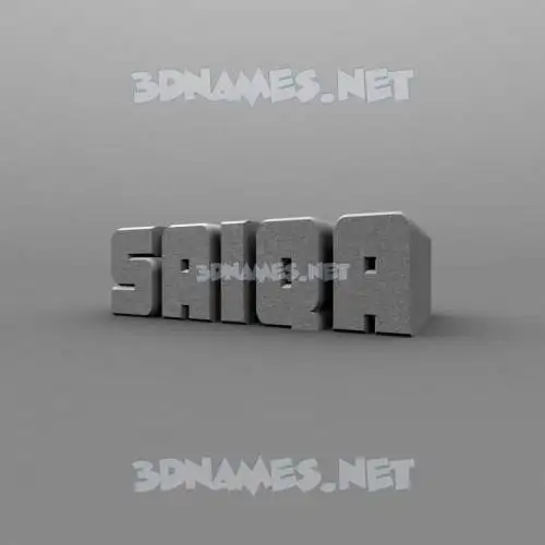 saiqa in Solid Grey style - 3D name wallpaper saiqa in Solid Grey style - 3D name wallpaper