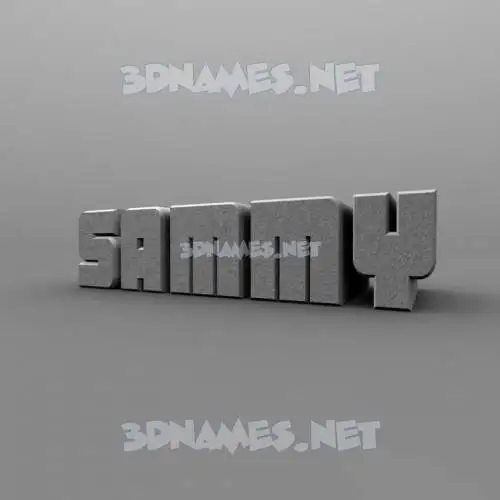 sammy in Solid Grey style - 3D name wallpaper sammy in Solid Grey style - 3D name wallpaper