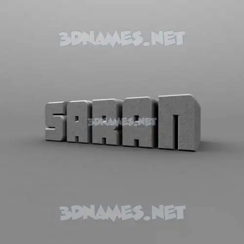saran in Solid Grey style - 3D name wallpaper saran in Solid Grey style - 3D name wallpaper