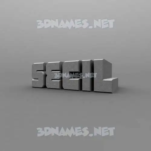 secil in Solid Grey style - 3D name wallpaper secil in Solid Grey style - 3D name wallpaper