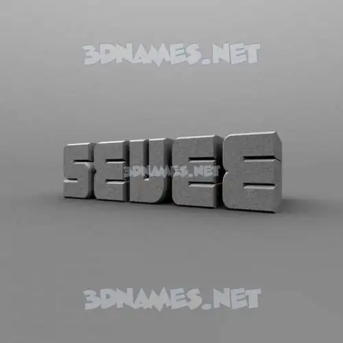 sevee in Solid Grey style - 3D name wallpaper sevee in Solid Grey style - 3D name wallpaper