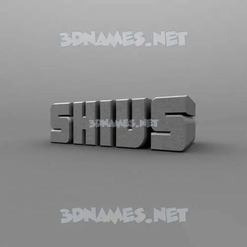shivs in Solid Grey style - 3D name wallpaper shivs in Solid Grey style - 3D name wallpaper