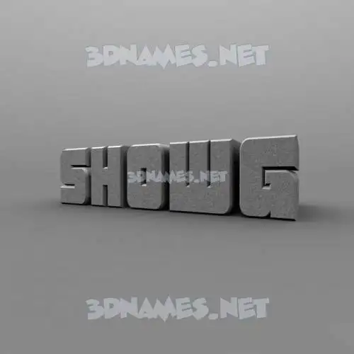 showg in Solid Grey style - 3D name wallpaper showg in Solid Grey style - 3D name wallpaper