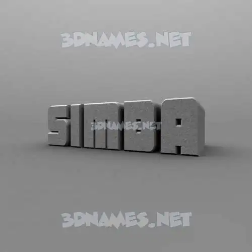 simba in Solid Grey style - 3D name wallpaper simba in Solid Grey style - 3D name wallpaper