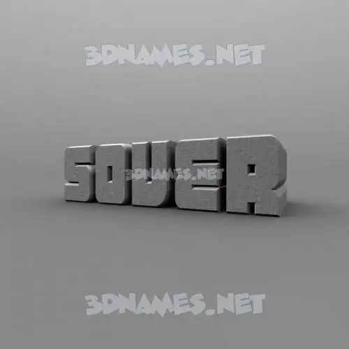sover in Solid Grey style - 3D name wallpaper sover in Solid Grey style - 3D name wallpaper