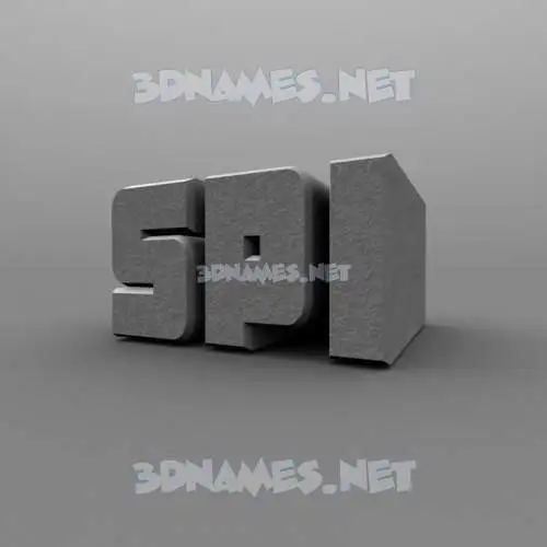 spi in Solid Grey style - 3D name wallpaper spi in Solid Grey style - 3D name wallpaper
