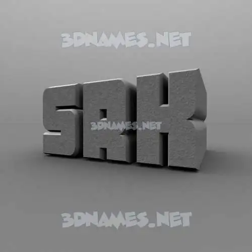 srk in Solid Grey style - 3D name wallpaper srk in Solid Grey style - 3D name wallpaper