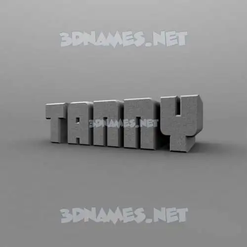 tanny in Solid Grey style - 3D name wallpaper tanny in Solid Grey style - 3D name wallpaper