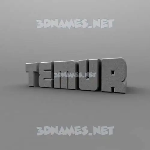temur in Solid Grey style - 3D name wallpaper temur in Solid Grey style - 3D name wallpaper