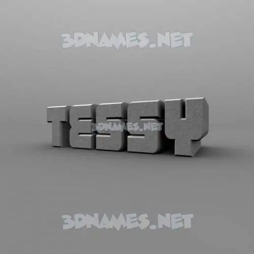 tessy in Solid Grey style - 3D name wallpaper tessy in Solid Grey style - 3D name wallpaper