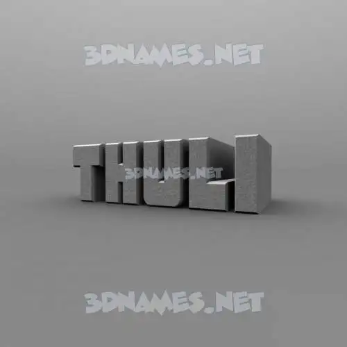 thuli in Solid Grey style - 3D name wallpaper thuli in Solid Grey style - 3D name wallpaper