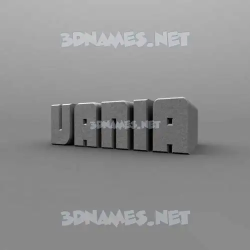 vania in Solid Grey style - 3D name wallpaper vania in Solid Grey style - 3D name wallpaper