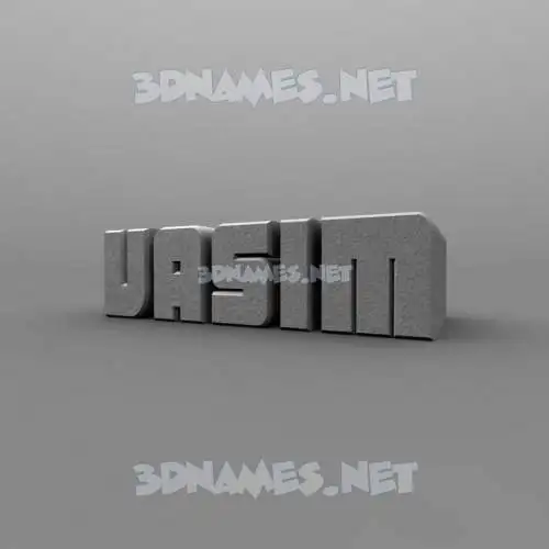 vasim in Solid Grey style - 3D name wallpaper vasim in Solid Grey style - 3D name wallpaper