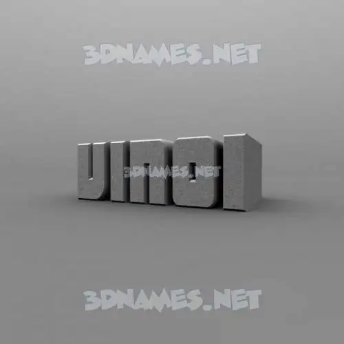 vinoi in Solid Grey style - 3D name wallpaper