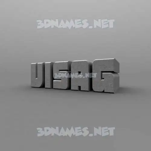 visag in Solid Grey style - 3D name wallpaper visag in Solid Grey style - 3D name wallpaper