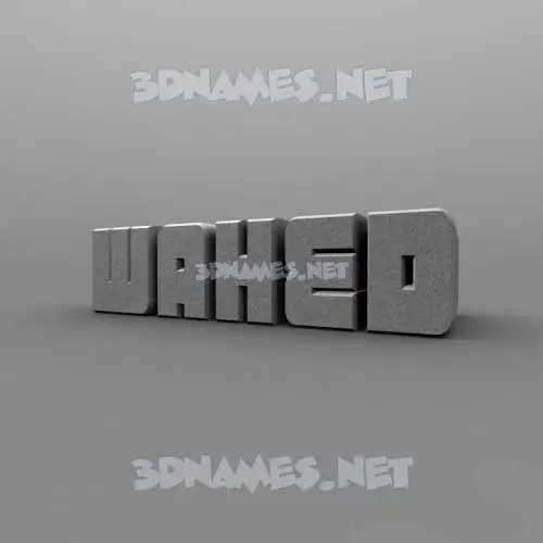 wahed in Solid Grey style - 3D name wallpaper wahed in Solid Grey style - 3D name wallpaper