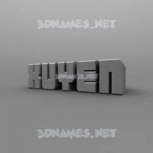 xuyen in Solid Grey style - 3D name wallpaper xuyen in Solid Grey style - 3D name wallpaper