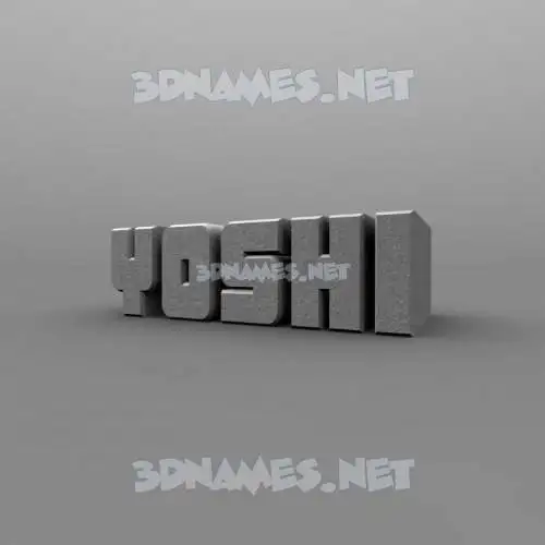 yoshi in Solid Grey style - 3D name wallpaper yoshi in Solid Grey style - 3D name wallpaper