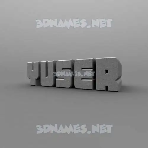 yuser in Solid Grey style - 3D name wallpaper yuser in Solid Grey style - 3D name wallpaper