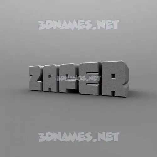 zafer in Solid Grey style - 3D name wallpaper zafer in Solid Grey style - 3D name wallpaper