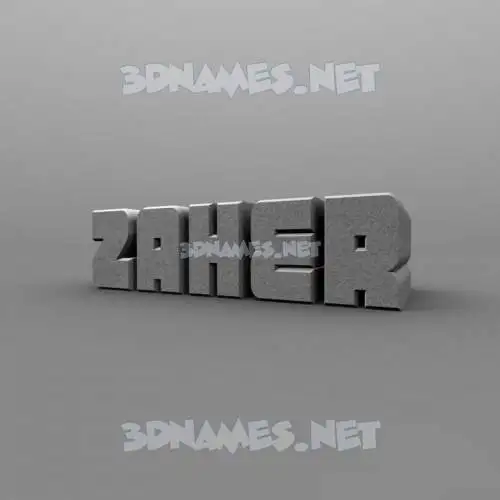 zaher in Solid Grey style - 3D name wallpaper zaher in Solid Grey style - 3D name wallpaper