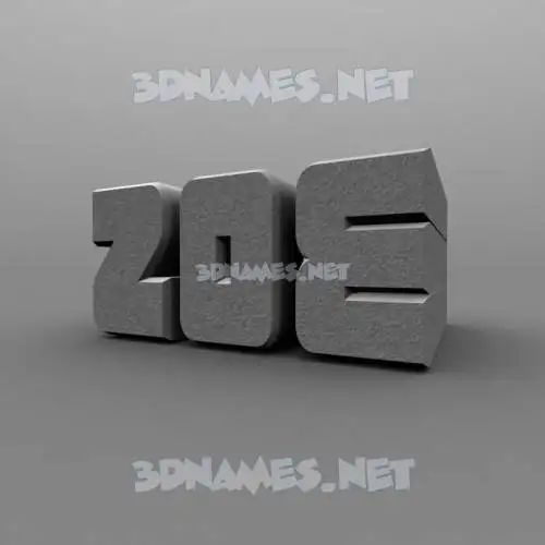 zoe in Solid Grey style - 3D name wallpaper