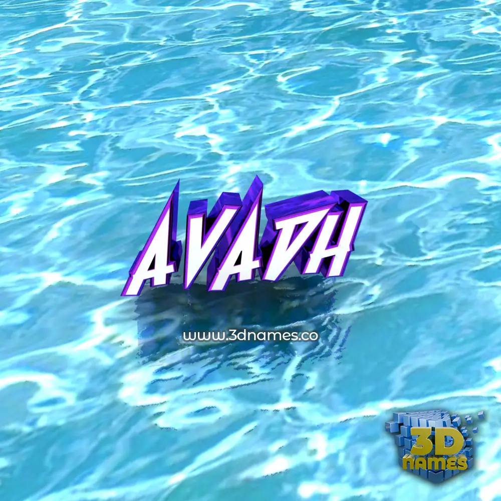 avadh in Water style - 3D name wallpaper avadh in Water style - 3D name wallpaper