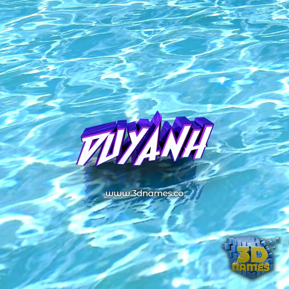 duyanh in Water style - 3D name wallpaper duyanh in Water style - 3D name wallpaper