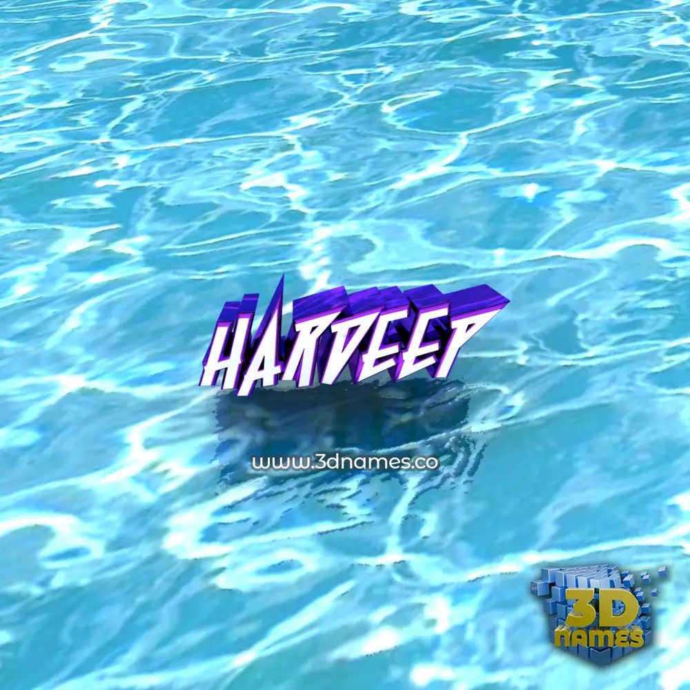 hardeep in Water style - 3D name wallpaper hardeep in Water style - 3D name wallpaper