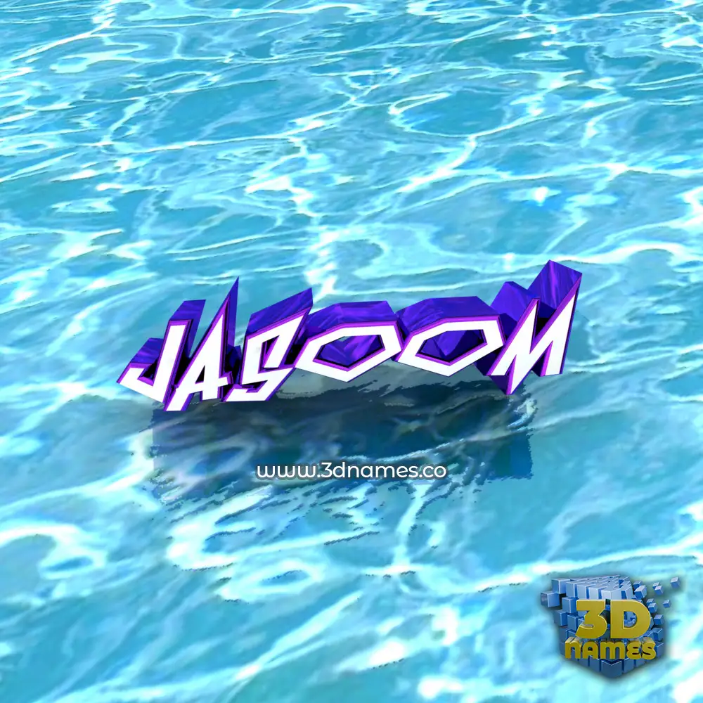 jasoom in Water style - 3D name wallpaper jasoom in Water style - 3D name wallpaper